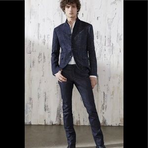 John Varvatos Collection raw edge Jacket. Size EU50 USA 40. BNWT